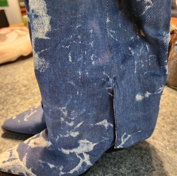 Brand new denim booties. - Picture 14 of 16